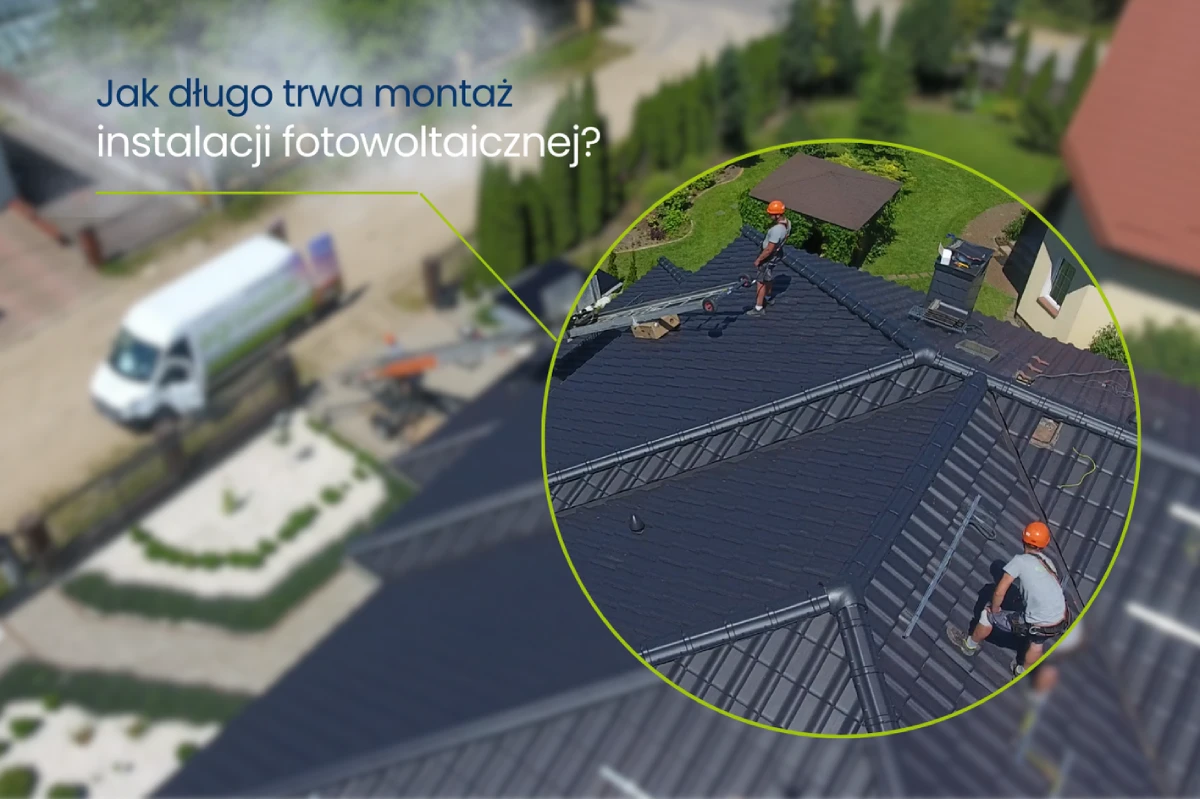montażyści fotowoltaiki na dachu